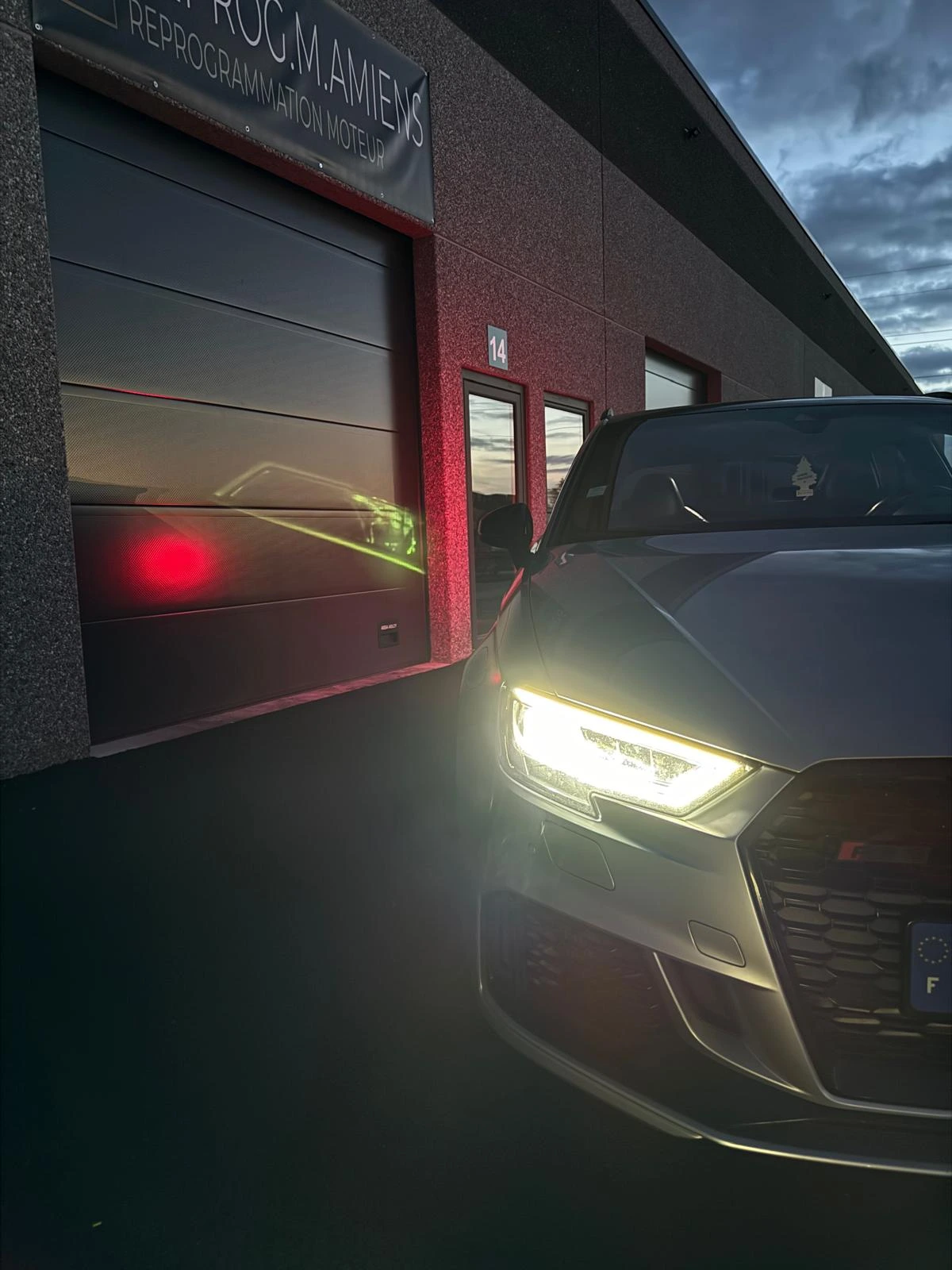 Audi RS3 optimisée par reprogrammation - Performance maximale réalisée à Amiens